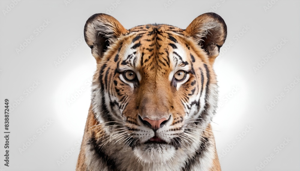 Tiger isolated on white background Tiger isolated on white background