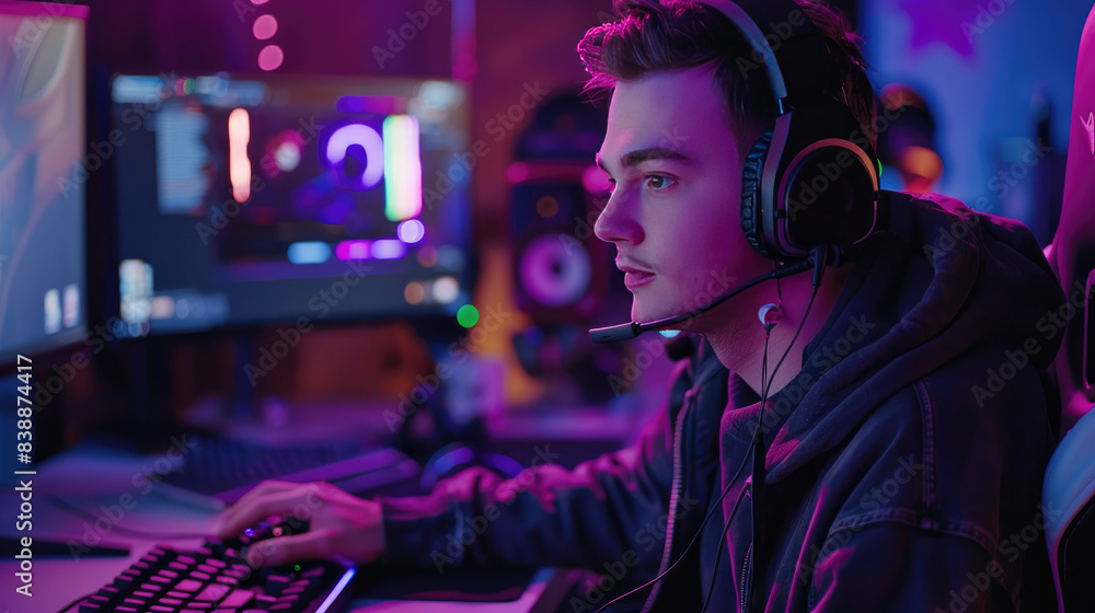 Professional Gamer Streaming Live Session Professional Gamer Streaming Live Session