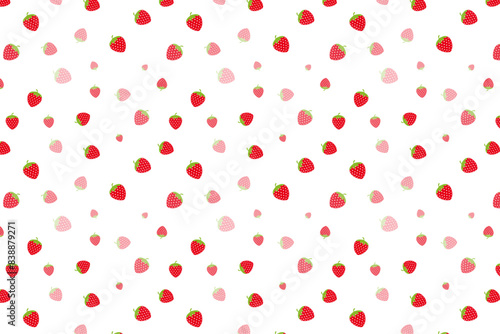 scrapbooking strawberry pattern background scrapbook paper