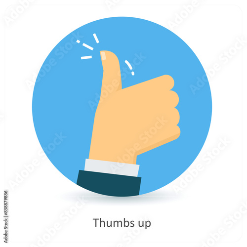 Tablou pe pânză Thumbs Up