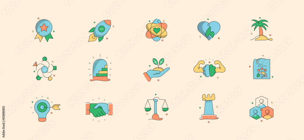 Collaborative Culture Icon Set: Teamwork, Communication, Diversity. Editable Stroke Icons. Collaborative Culture Icon Set: Teamwork, Communication, Diversity. Editable Stroke Icons.