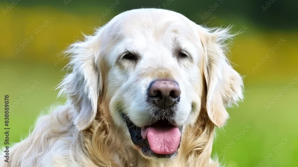 Golden Retriever dogs are fun and playful.