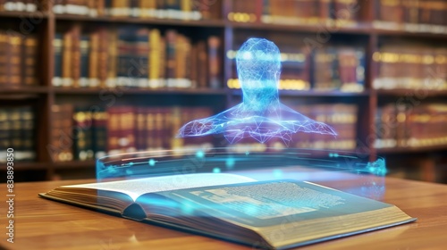 Digital Library Bookshelf with Data Streams