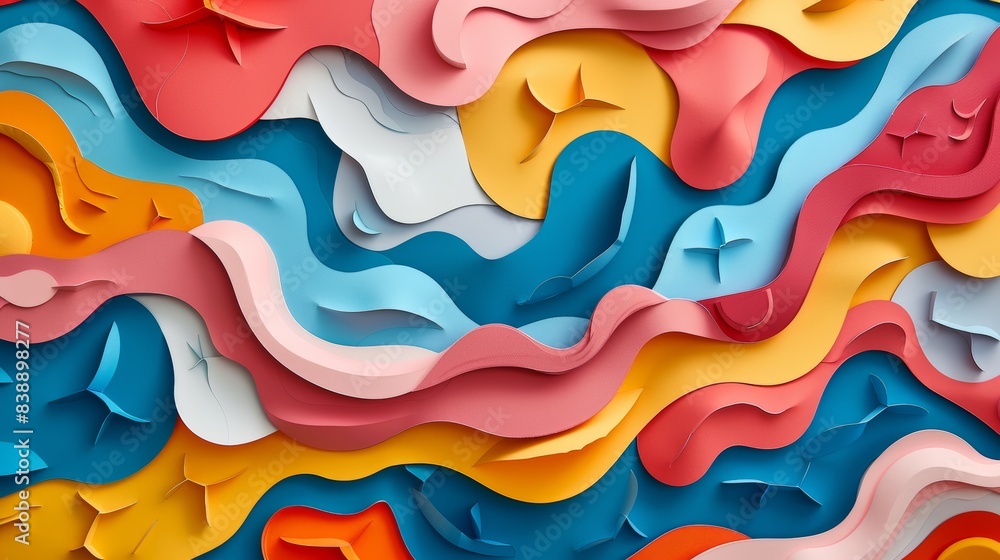 abstract background of waves abstract background of waves