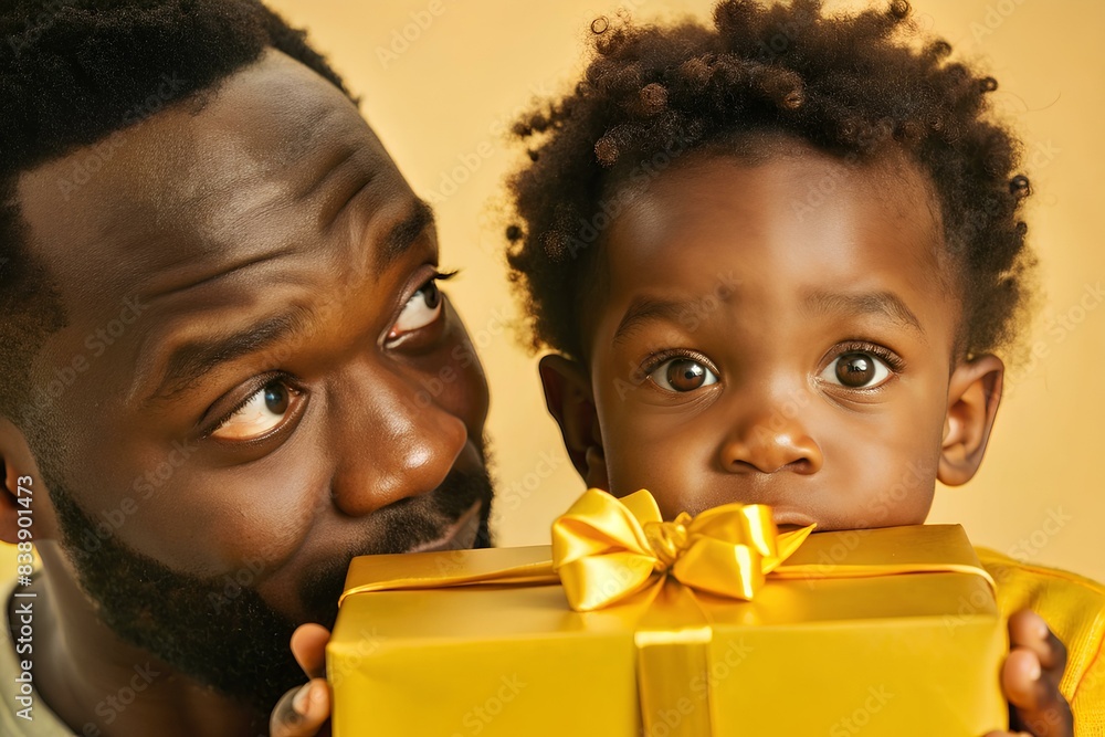 Heartwarming Father-Son Moment: Dad Surprised by Gift Heartwarming Father-Son Moment: Dad Surprised by Gift