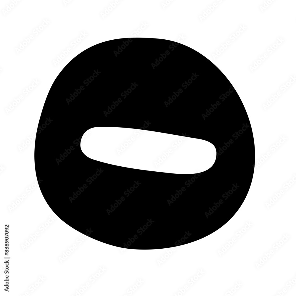 Doodle Stop sign. Black and white Icon. Hand drawn vector illustration Doodle Stop sign. Black and white Icon. Hand drawn vector illustration