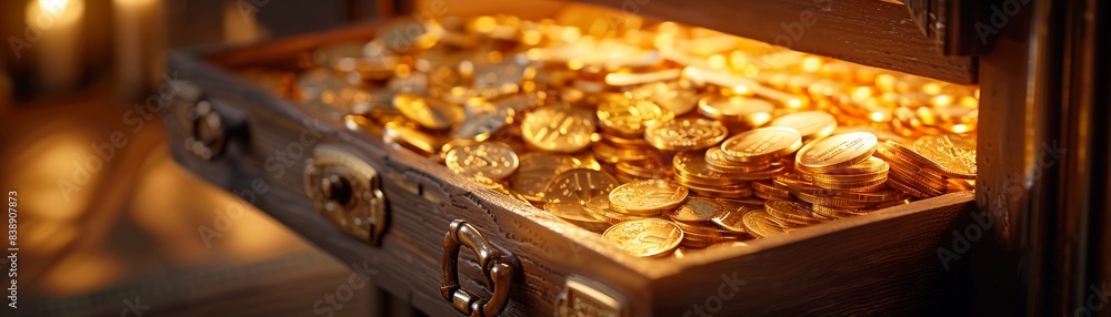 Safe filled with currency and gold, high detail, photorealistic, warm illuminated setting 8K , high-resolution, ultra HD,up32K HD Safe filled with currency and gold, high detail, photorealistic, warm illuminated setting 8K , high-resolution, ultra HD,up32K HD