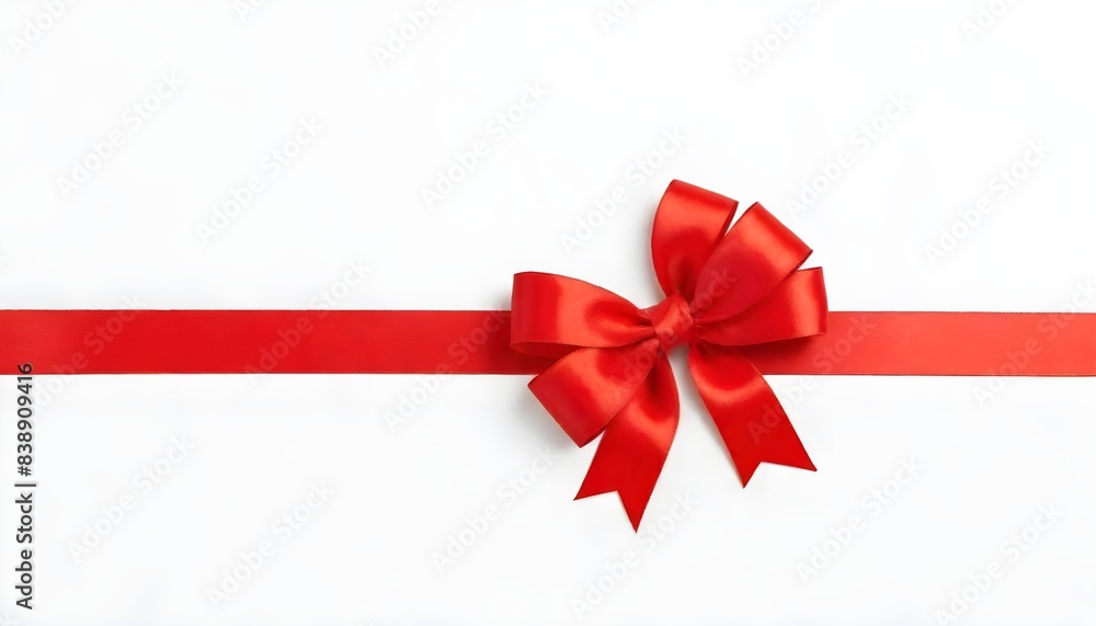 Ribbon isolated on white background Ribbon isolated on white background