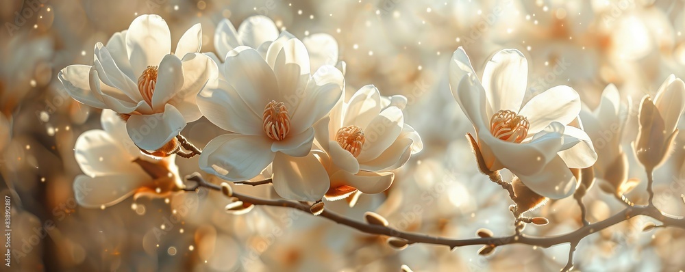 Delicate Magnolias Delicate Magnolias