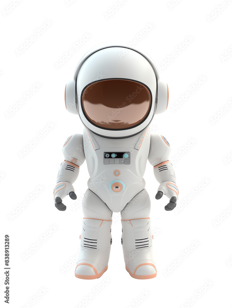 a white and orange toy a white and orange toy