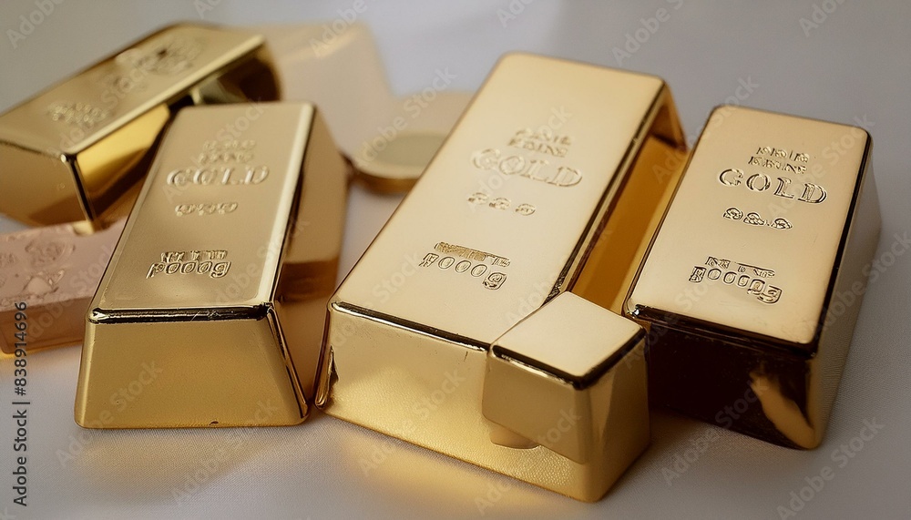 gold bars stacked gold bars stacked