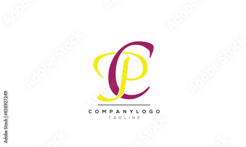Web Alphabet letters Initials logo PC