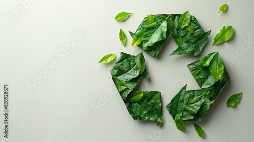 Recycling Symbol Background: Eco-Friendly Design
