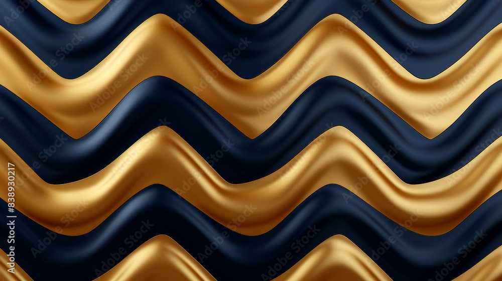 Elegant chevron pattern in gold navy with flat illustrations, sophisticated style high definition quality. Elegant chevron pattern in gold navy with flat illustrations, sophisticated style high definition quality.