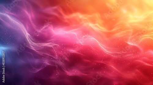 A colorful gradient mesh background with abstract  flowing patterns and subtle glitter.