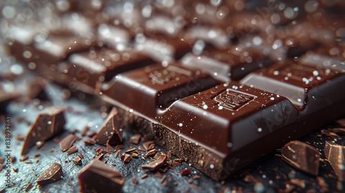 chocolate bar with nuts © AA