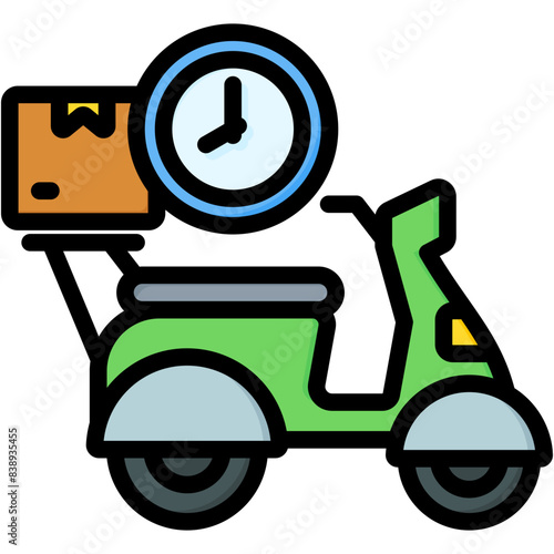 Last Mile Delivery Icon