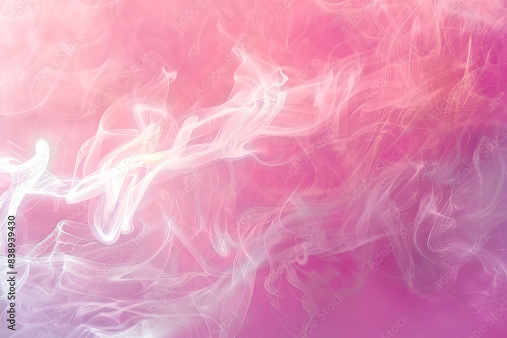 Dreamy pink and white smoke abstract background with ethereal swirls Dreamy pink and white smoke abstract background with ethereal swirls