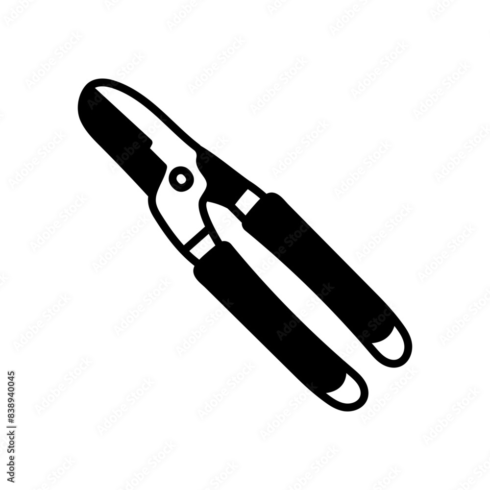 Wire Stripper Glyph Icon, Vector illustration Wire Stripper Glyph Icon, Vector illustration