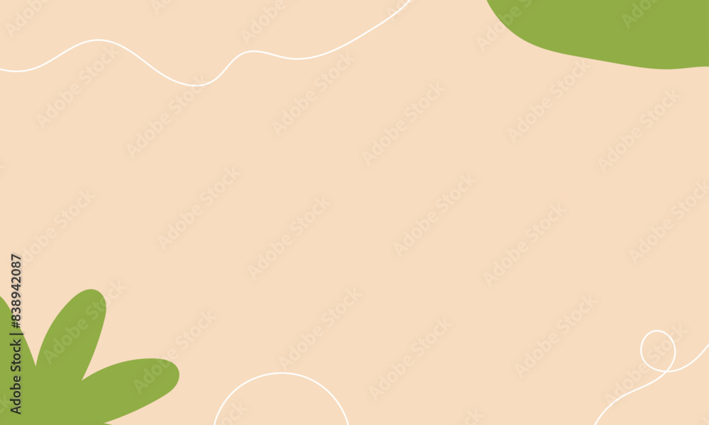 Fototapeta premium Flat design abstract background design
