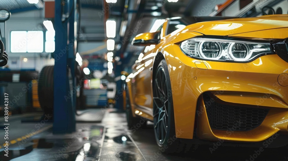 Car repair and maintenance services in the garage Car repair and maintenance services in the garage