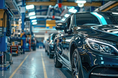 Wallpaper Mural Car repair and maintenance services in the garage Torontodigital.ca