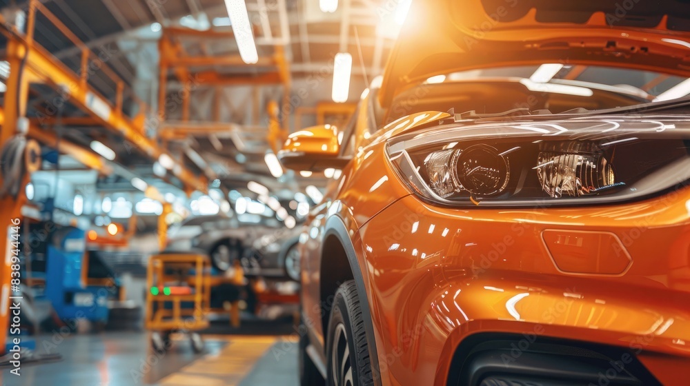 Car repair and maintenance services in the garage Car repair and maintenance services in the garage