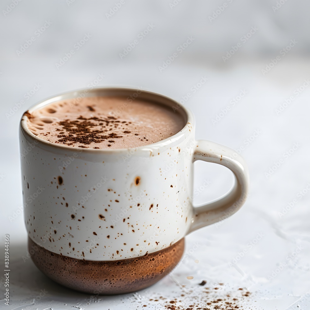 Fototapeta premium A mug of hot chocolate.