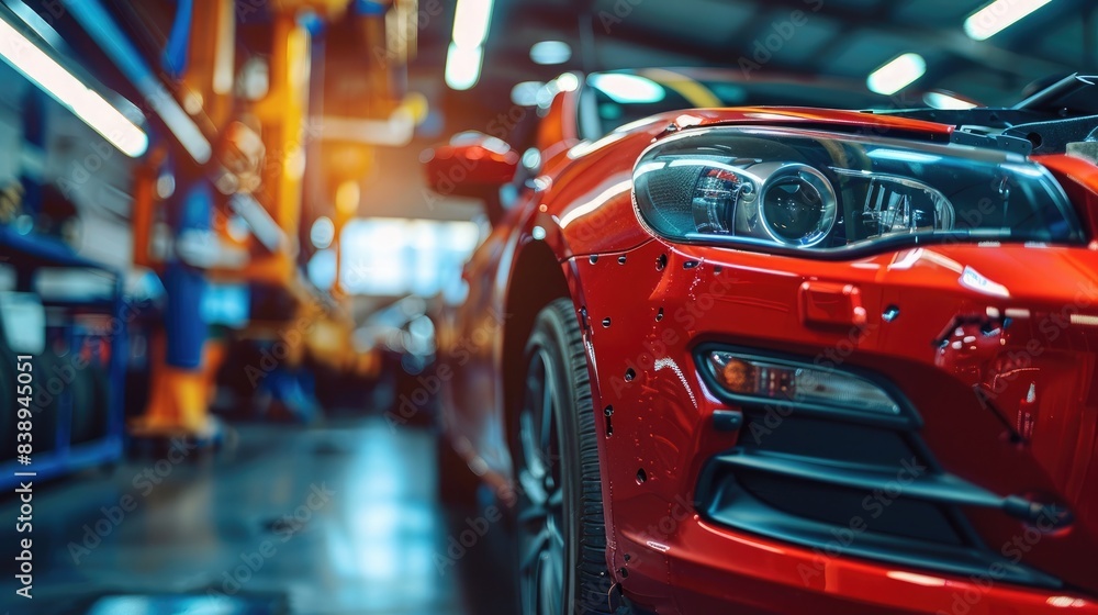 Car repair and maintenance services in the garage Car repair and maintenance services in the garage