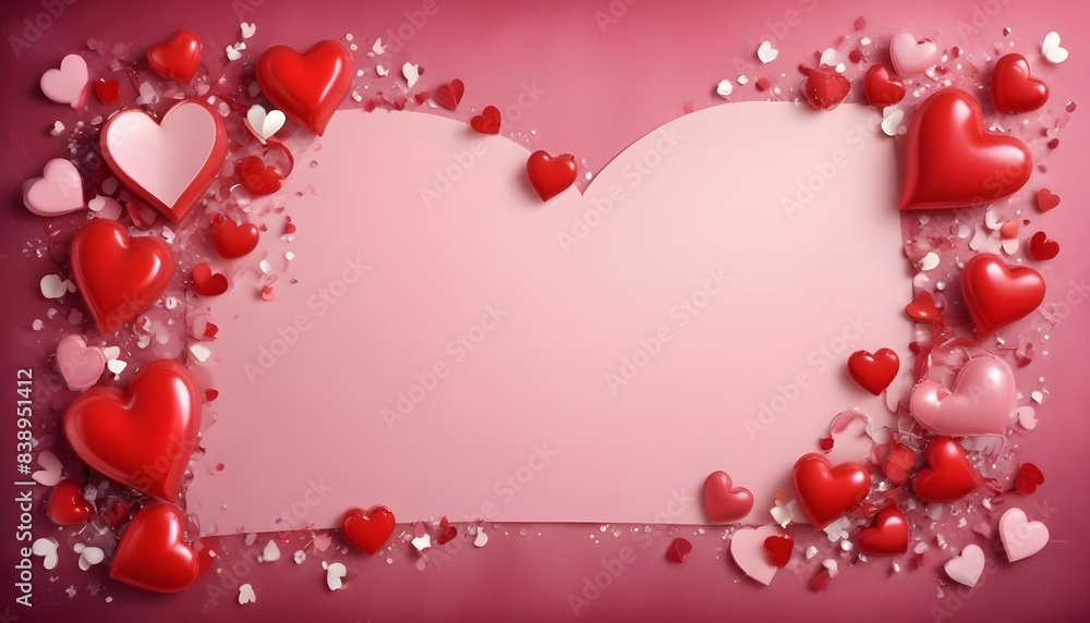Sentimental Affection - Festive Background for Valentine's Day Sentimental Affection - Festive Background for Valentine's Day