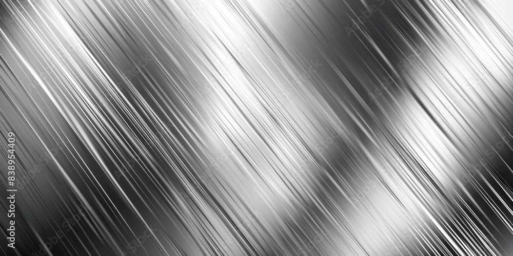 An abstract design of brushed aluminum creates a captivating pattern, with silver hues and textured surfaces blending into a seamless backdrop. An abstract design of brushed aluminum creates a captivating pattern, with silver hues and textured surfaces blending into a seamless backdrop.