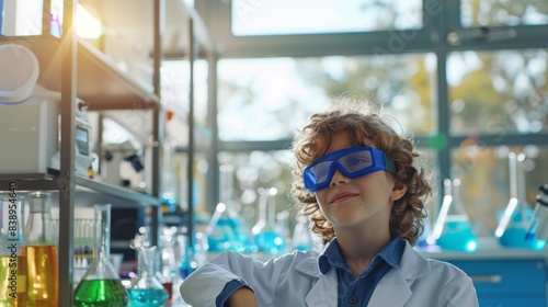The Child Scientist in Lab