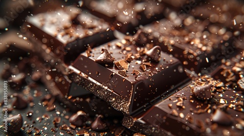 close up of chocolate
