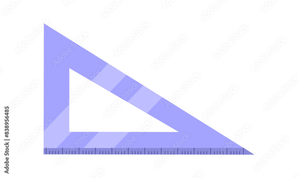Simple illustration of ruler tool icon Concept of work tools Flat style Simple illustration of ruler tool icon Concept of work tools Flat style