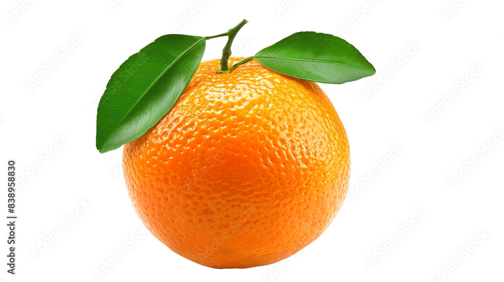Orange citrus isolated on white background. Orange with clipping path. Orange with leaves Orange citrus isolated on white background. Orange with clipping path. Orange with leaves