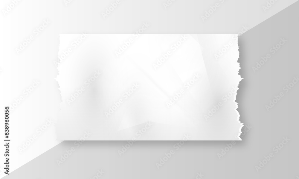 Torn paper style frame design background Torn paper style frame design background