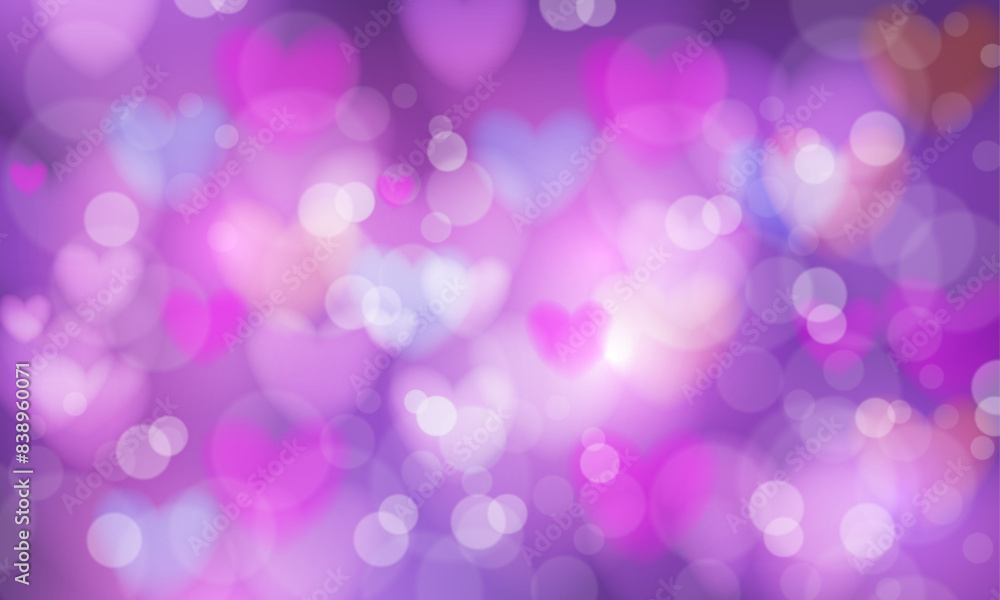 Blurred valentines day background design Blurred valentines day background design