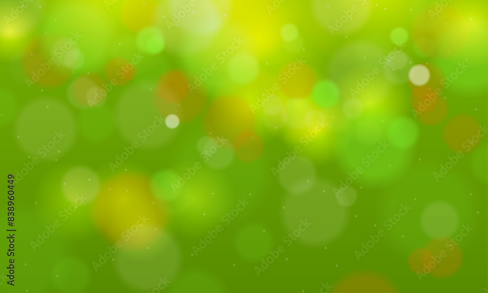 Obraz premium Realistic bokeh lights wallpaper design