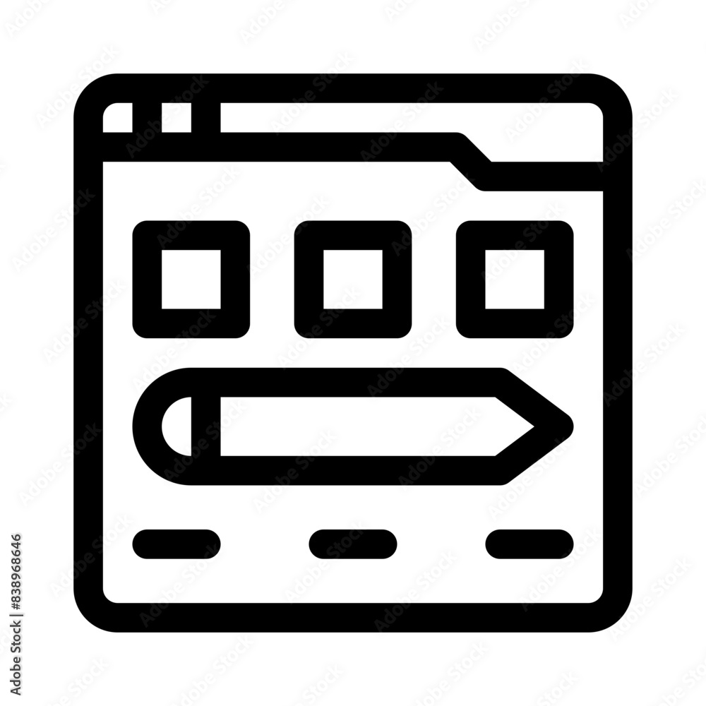 task line icon task line icon