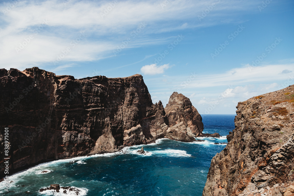 Point of Saint Lawrence on Madeira, Portugal Point of Saint Lawrence on Madeira, Portugal