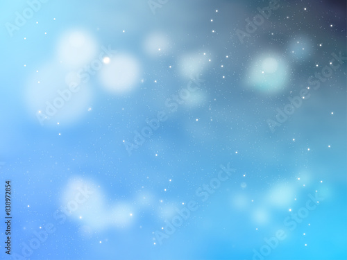 Abstract material_blue background