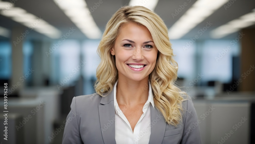business woman with blonde hair business woman with blonde hair