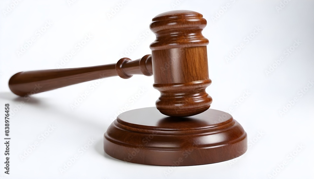 Gavel judge isolated on white Background Gavel judge isolated on white Background