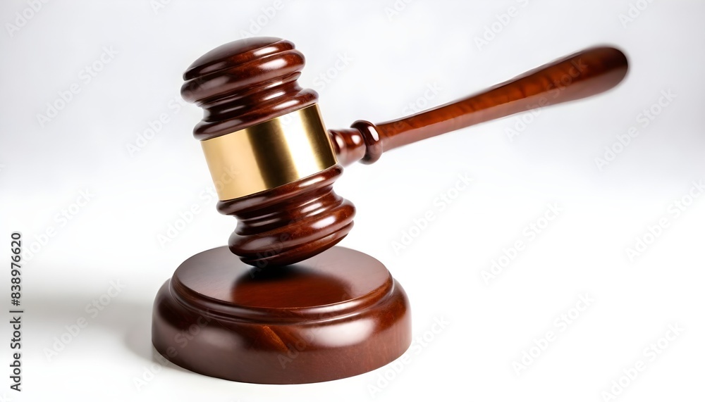Gavel judge isolated on white Background Gavel judge isolated on white Background