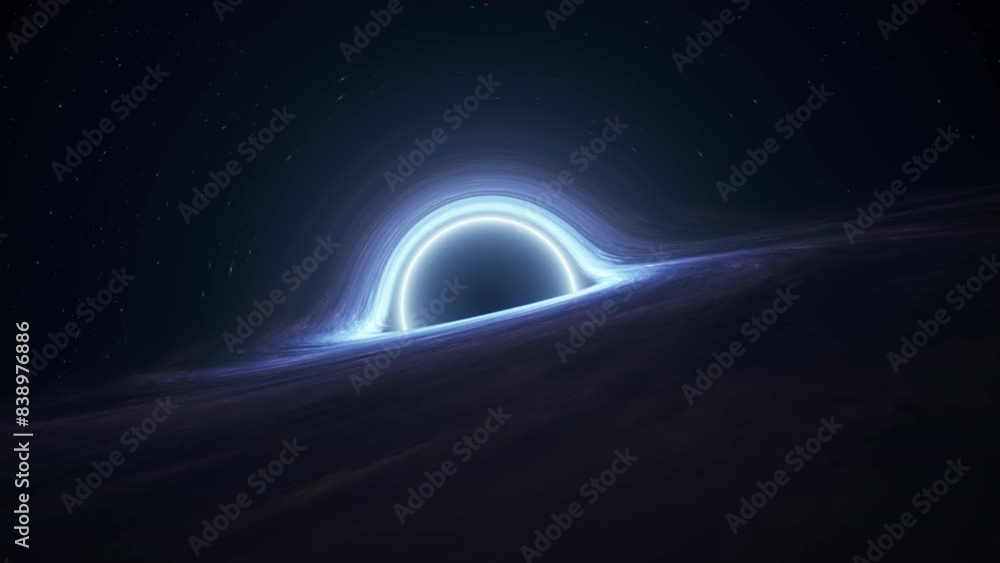 Explore a realistic black hole simulation with cosmic mysteries and ...