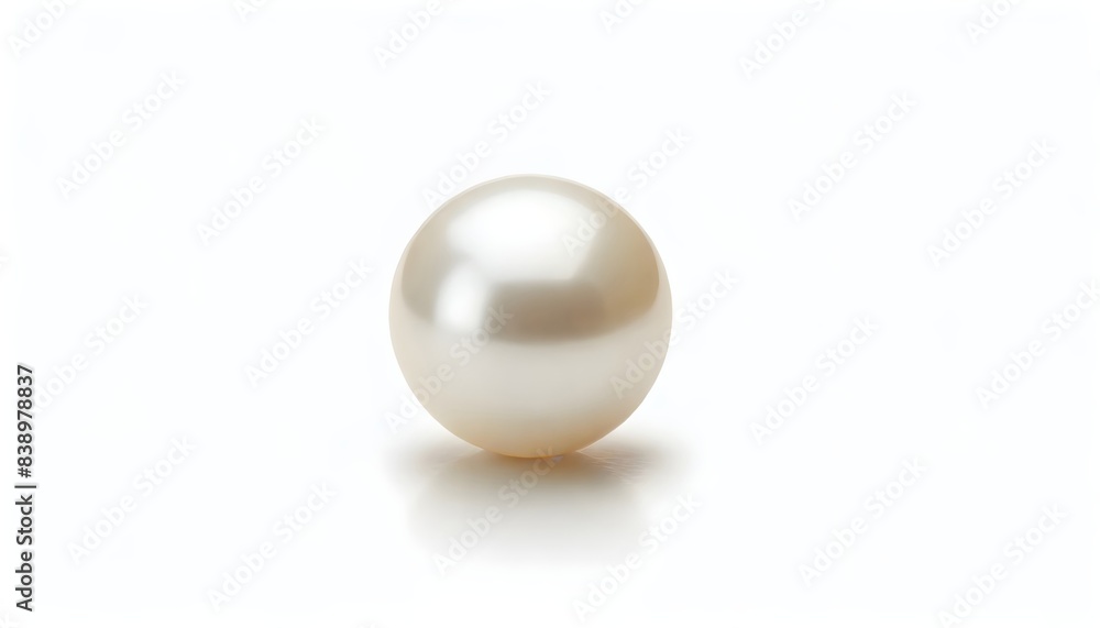 Pearl isolated on white Background Pearl isolated on white Background