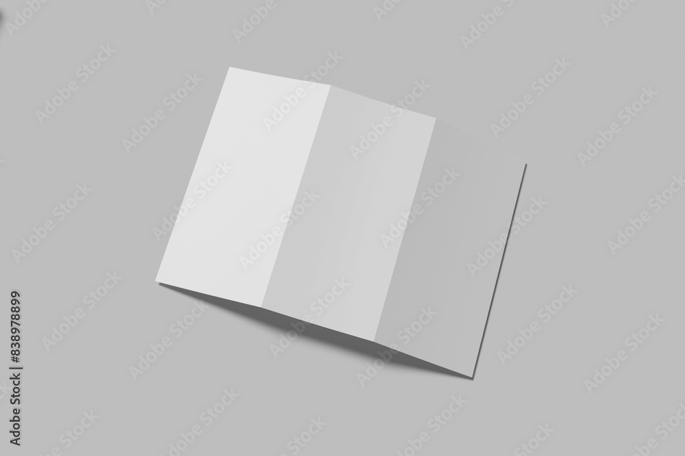 Trifold Brochure Blank Mockup Trifold Brochure Blank Mockup