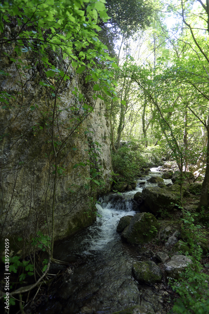 Obraz premium Gole del Sagittario - Anversa degli Abruzzi - Abruzzo - Italy