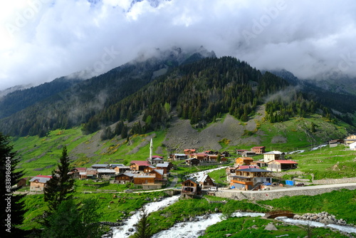 Wallpaper Mural Elevit Plateau in Rize. This plateau . Kackar Mountains region. Rize, Turkey. Torontodigital.ca