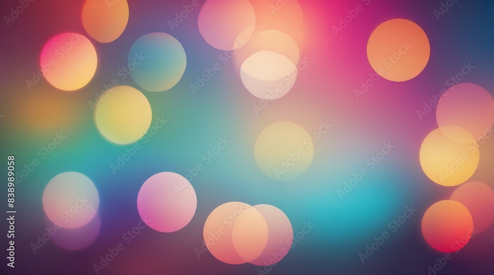 Colorful circle bokeh backdrop featuring a variety of bright colors. Colorful circle bokeh backdrop featuring a variety of bright colors.